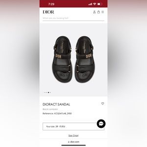 Dior Sandals “DIORACT SANDAL”
